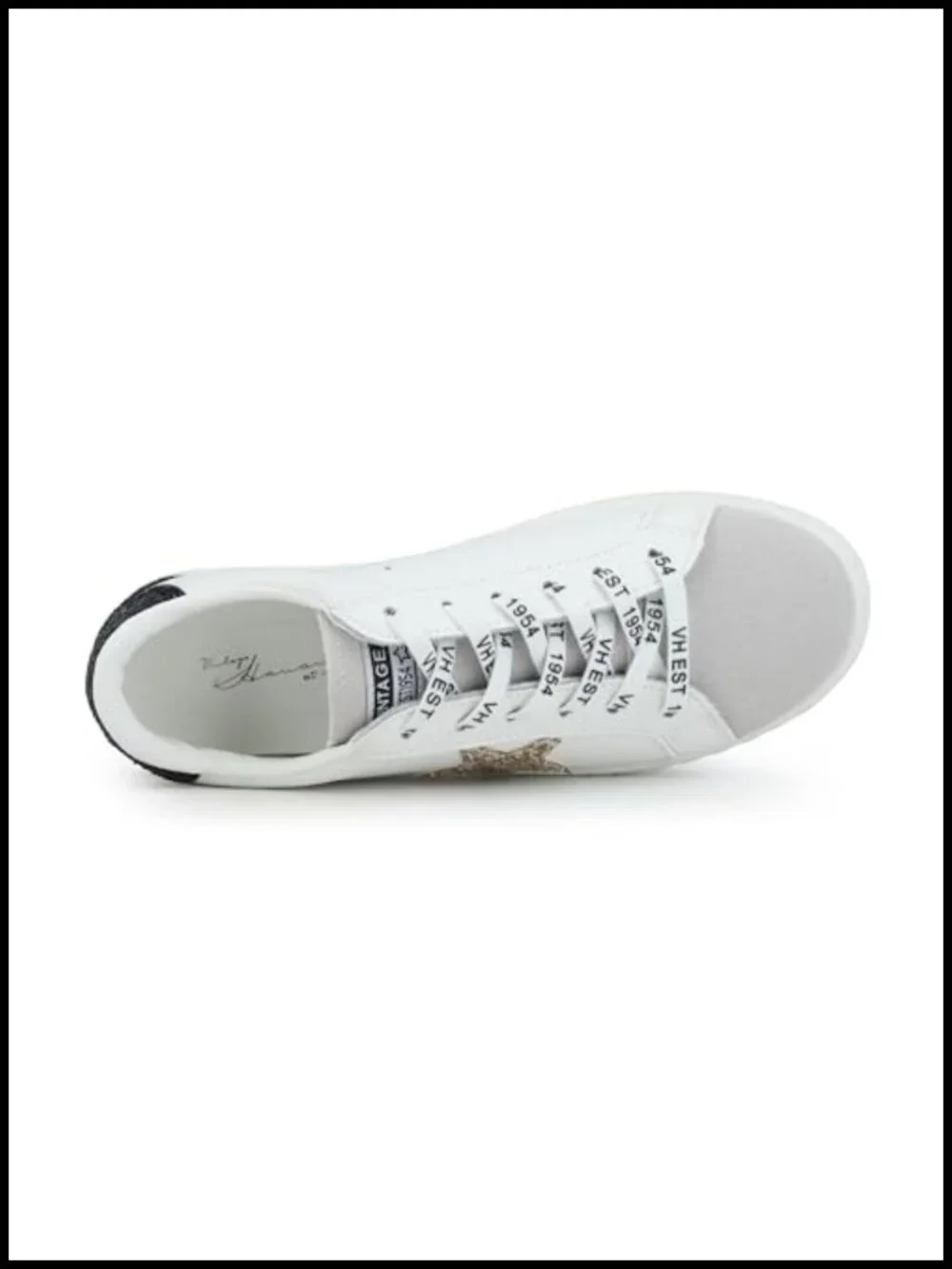 Women's Fashion Sneakers - Low Top Lace up Casual Tennis Shoes with Cushioned